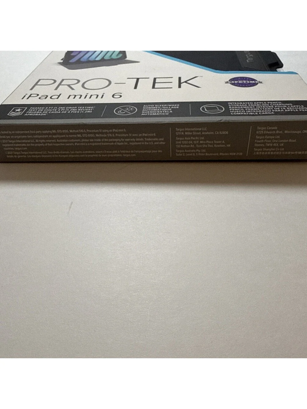 New Targus Pro Tek iPad Mini 6 Black